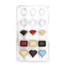Picture of GEMS CHOCOLATE MOULD 15 CAV 200 X 120 X 22 H MM